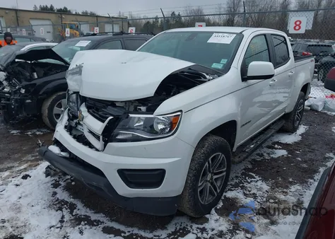 2019 Chevrolet Colorado Wt z USA, uszkodzony, nr VIN 1GCGTBEN5K1308039